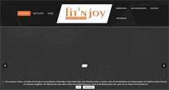 Desktop Screenshot of fit-n-joy.de