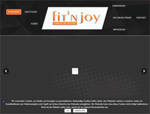 Tablet Screenshot of fit-n-joy.de